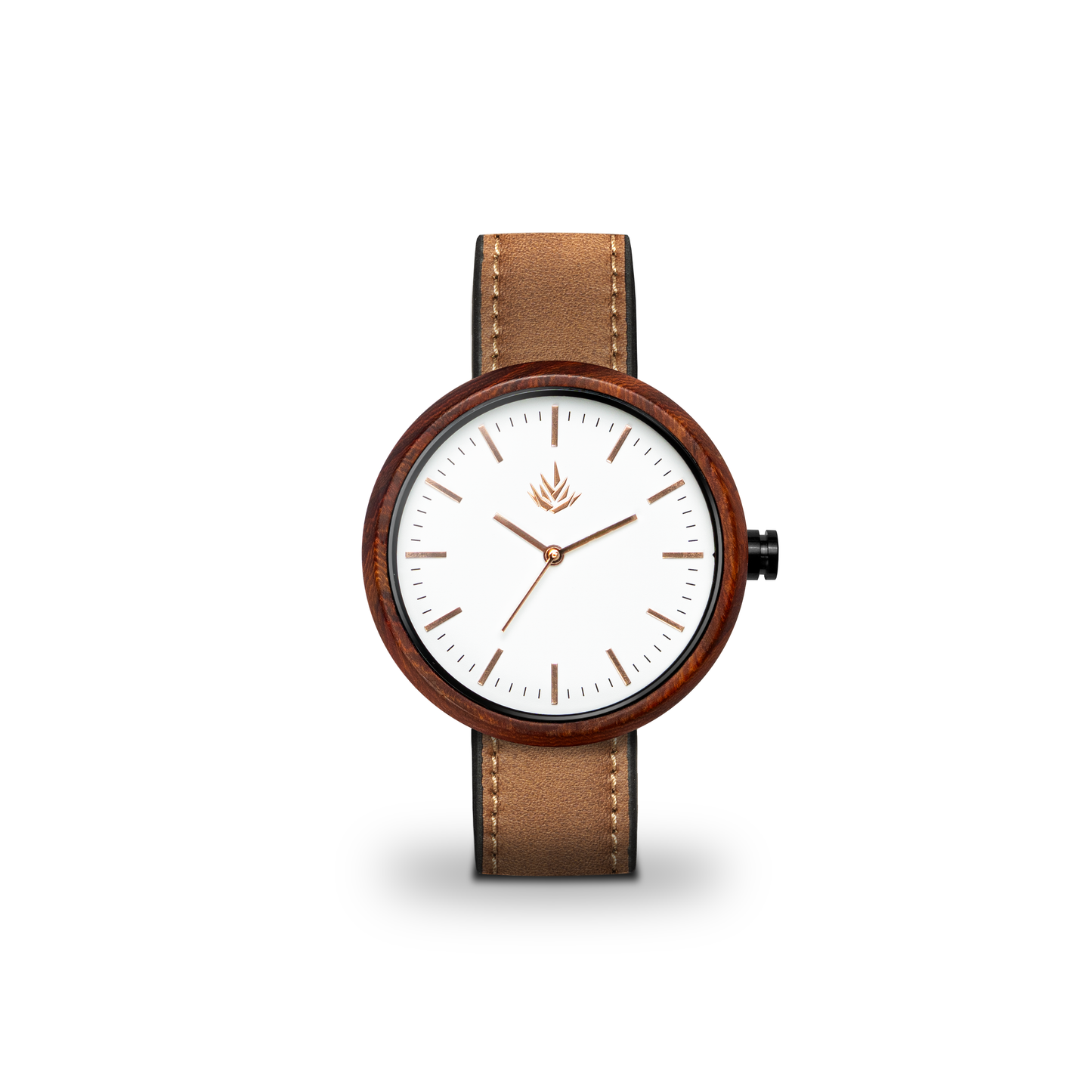 Línea Edición Especial | 44mm | Sándalo rojo | Oro Rosa | Carátula Blanca