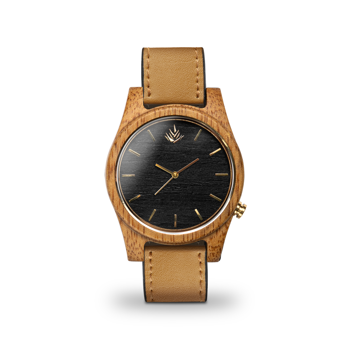 Línea Agavia | 44mm | Caoba | Carátula Ébano