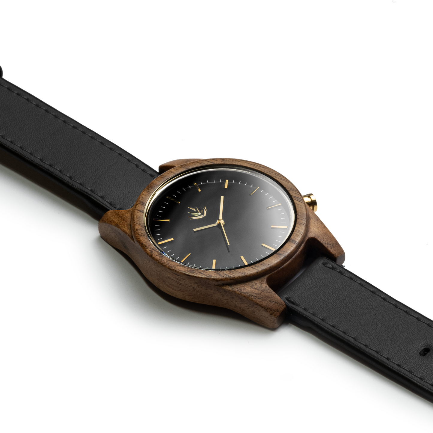 Línea Agavia | 44mm | Nogal | Carátula Negra