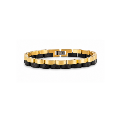 Brazalete Doble | Para ella | Eslabones | Ébano