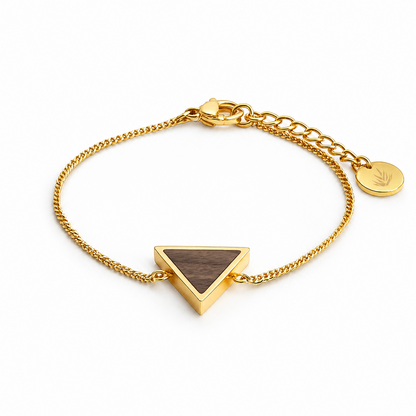 Brazalete | Para ella | Triángulo | Nogal