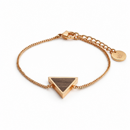Brazalete | Para ella | Triángulo | Nogal