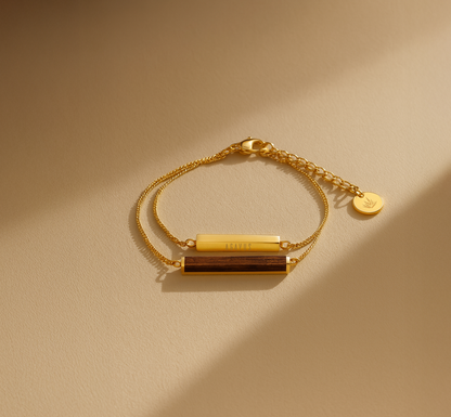 Brazalete | Para ella | Rectángulo | Nogal
