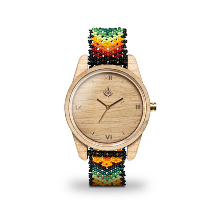 Línea Clásica | 44mm | Maple | Wixárika