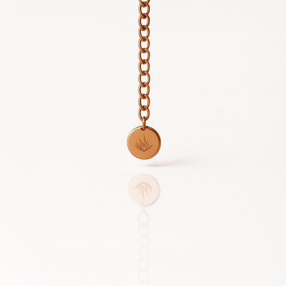 Collar | Para ella | Triángulo | Nogal