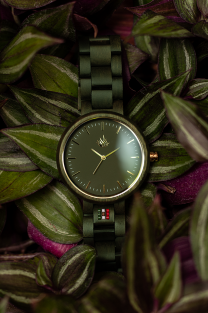Línea Edición Limitada | 100 Piezas | 44mm | Sándalo Verde