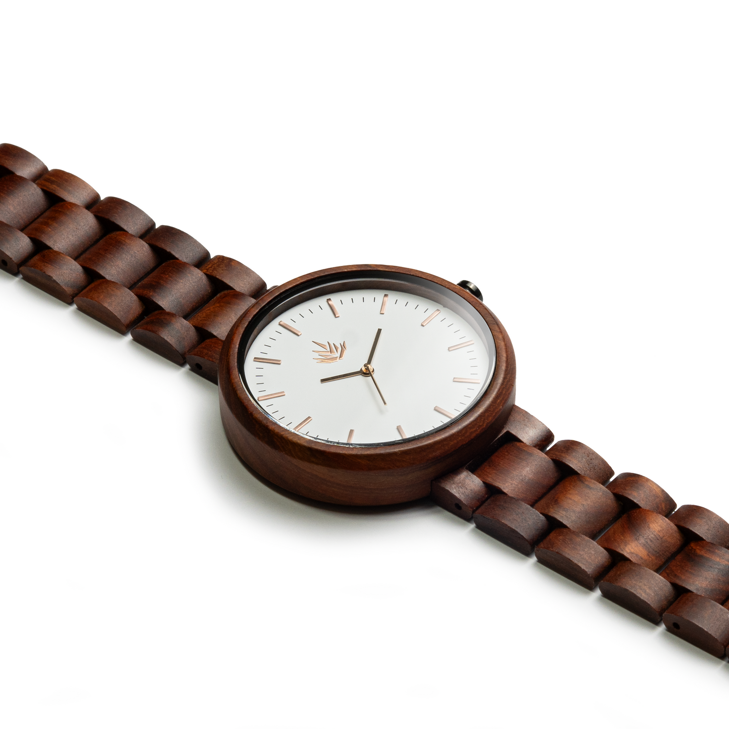 Línea Edición Especial | 44mm | Sándalo rojo | Oro Rosa | Carátula Blanca