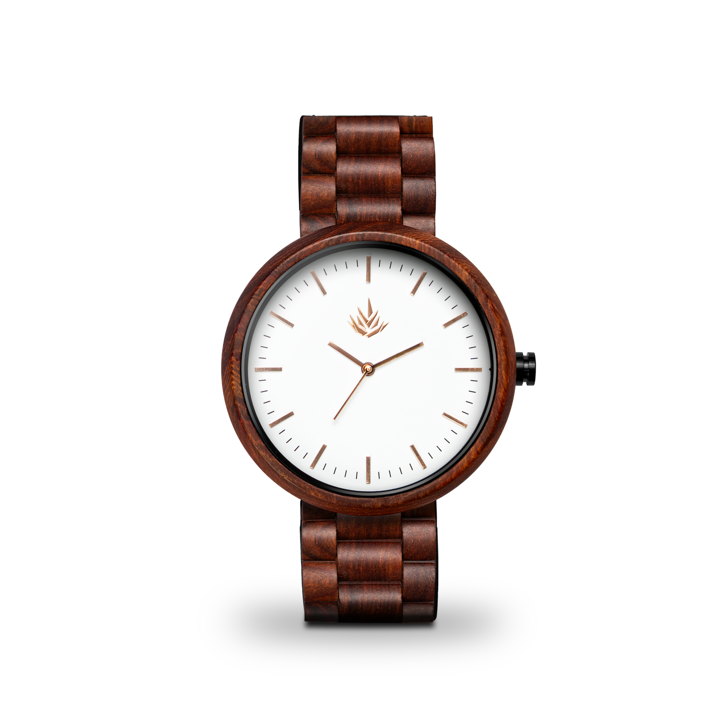 Línea Edición Especial | 44mm | Sándalo rojo | Oro Rosa | Carátula Blanca