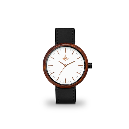 Línea Edición Especial | 44mm | Sándalo rojo | Oro Rosa | Carátula Blanca