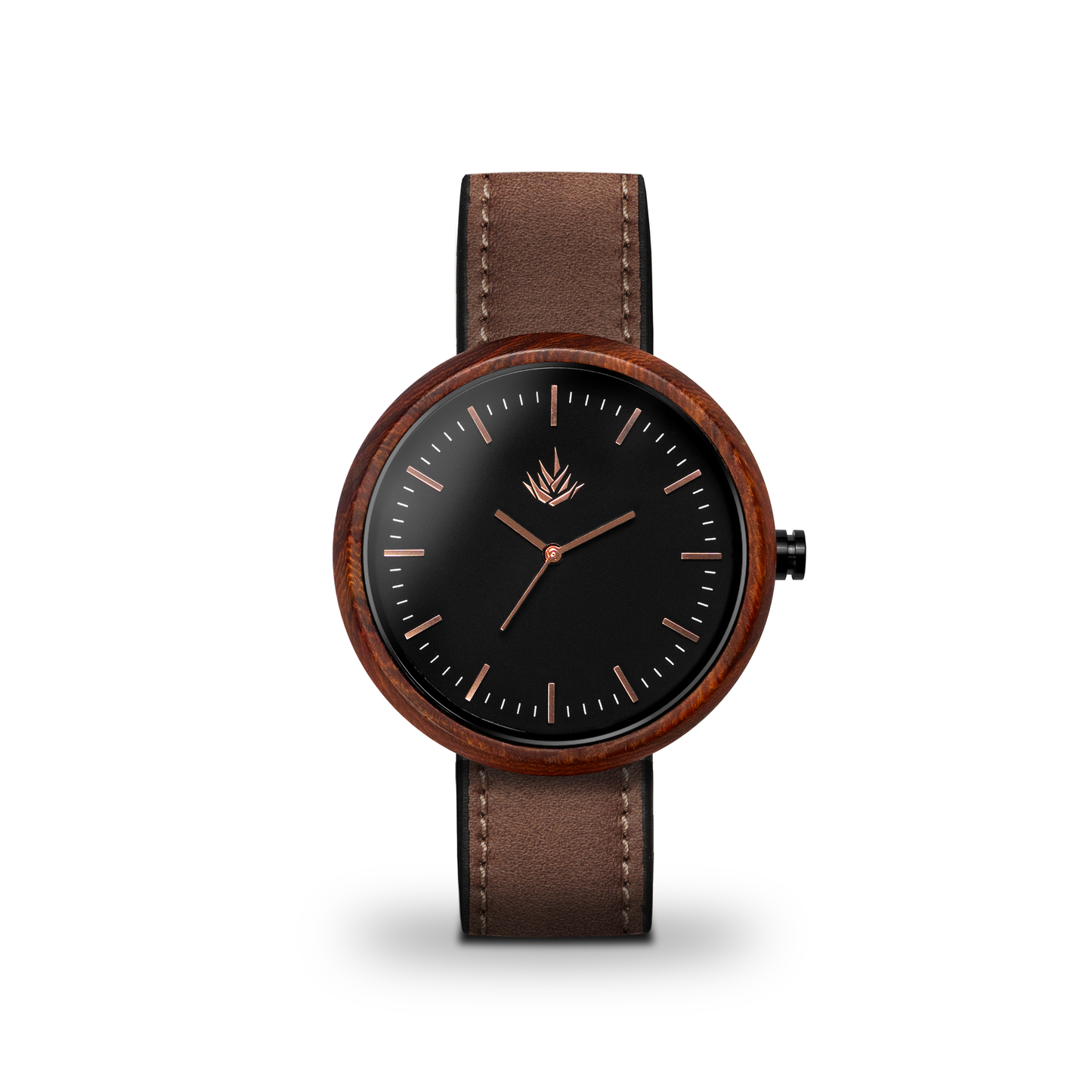 Línea Edición Especial | 37mm | Sándalo rojo | Oro Rosa | Carátula Negra