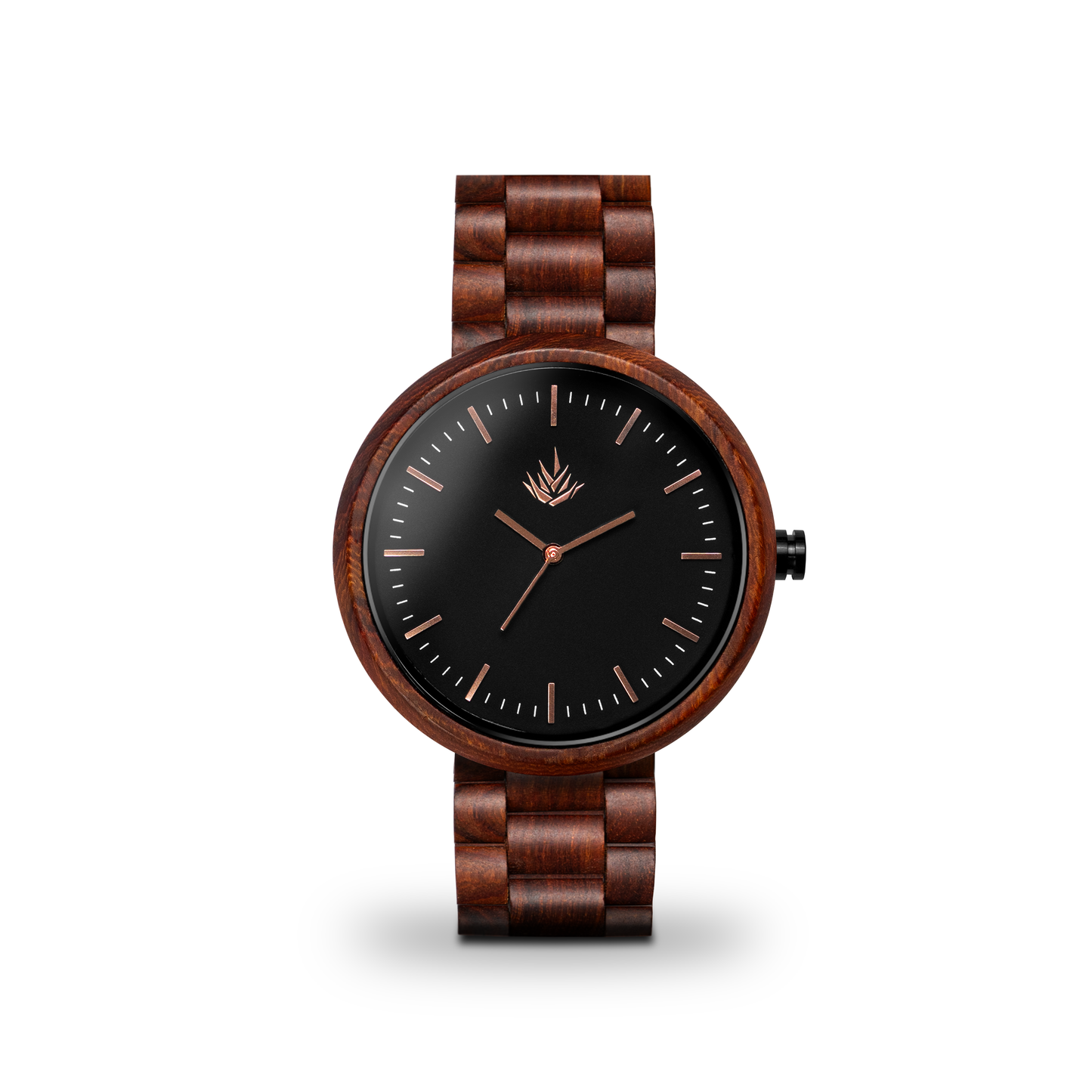 Línea Edición Especial | 37mm | Sándalo rojo | Oro Rosa | Carátula Negra