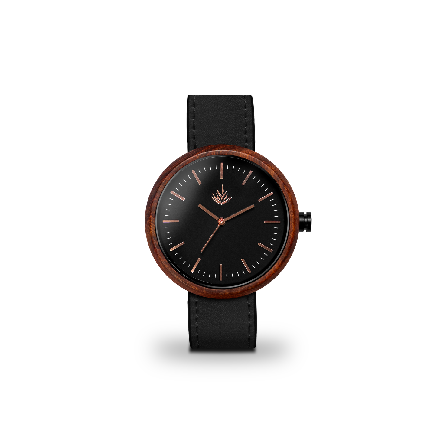 Línea Edición Especial | 37mm | Sándalo rojo | Oro Rosa | Carátula Negra