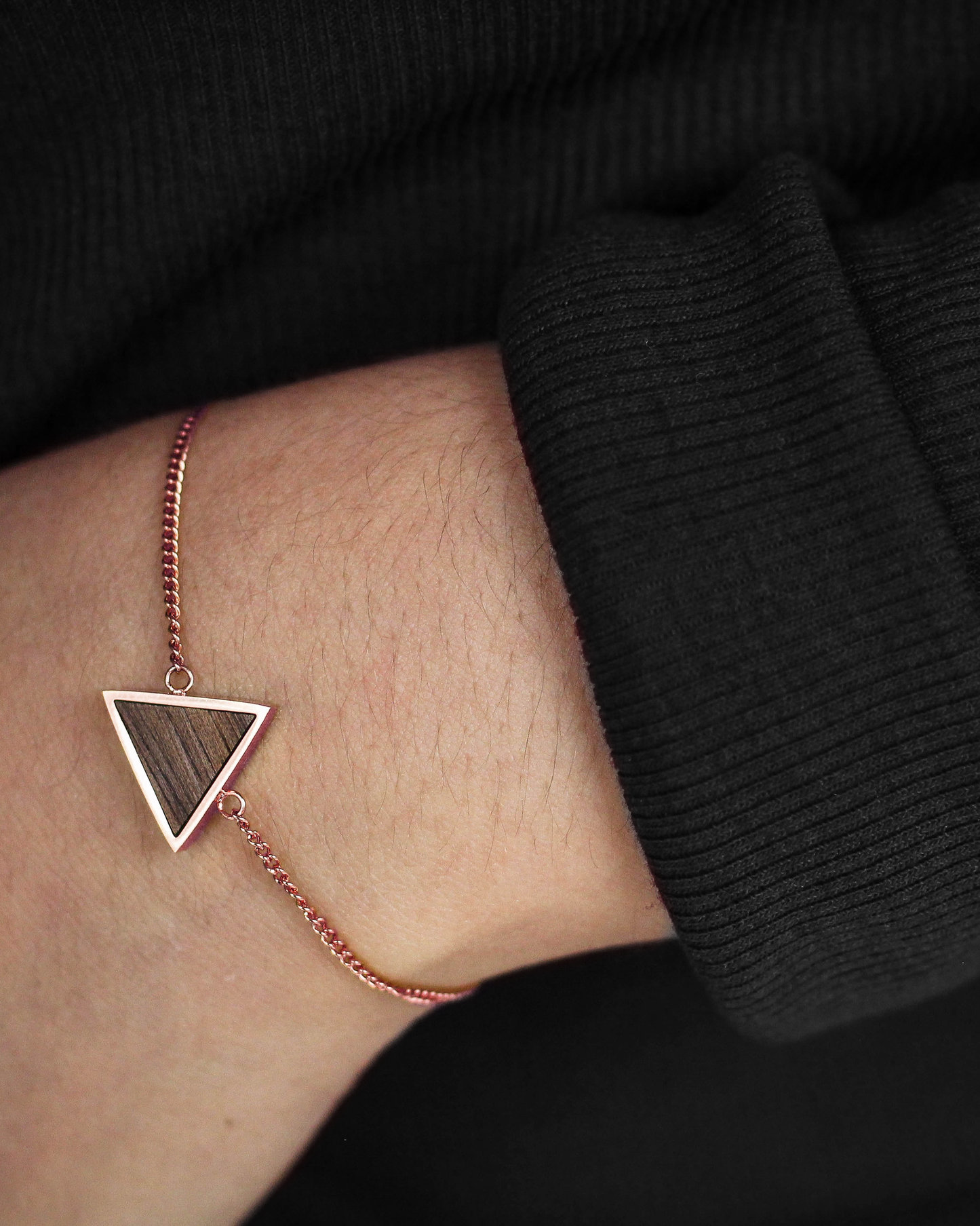 Brazalete | Para ella | Triángulo | Nogal