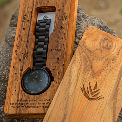 Línea Edición Especial | 44mm | Ébano | Bronce