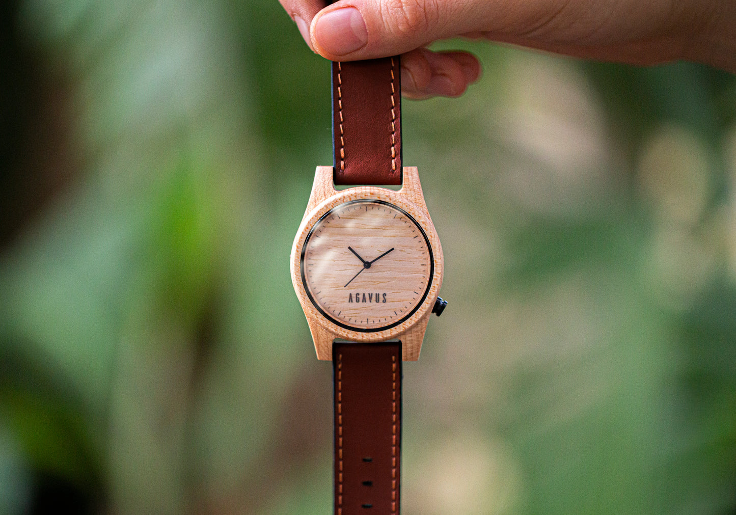 Pareja de Agavus | Línea Agavia | 37mm y 44mm | Maple