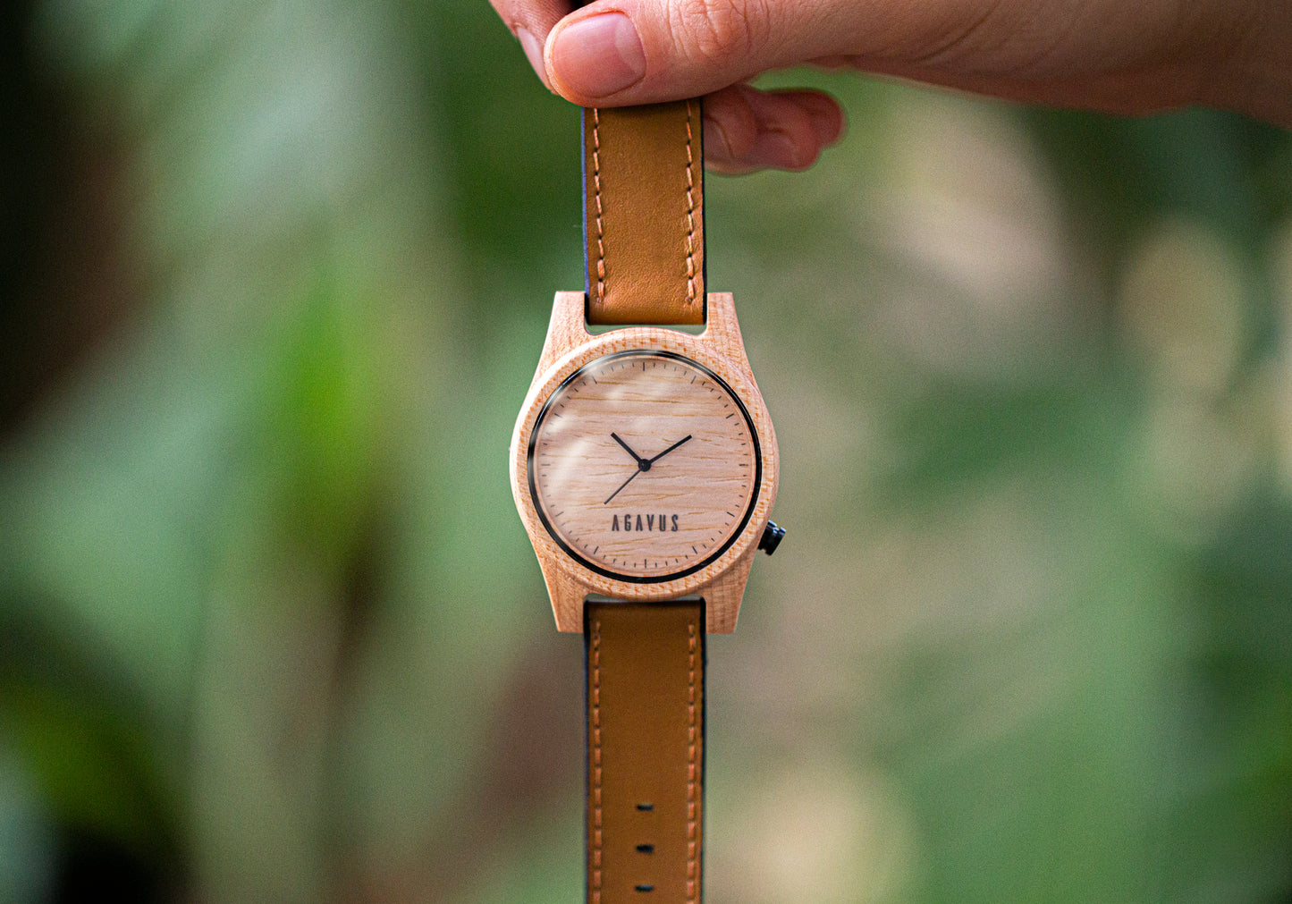 Pareja de Agavus | Línea Agavia | 37mm y 44mm | Maple