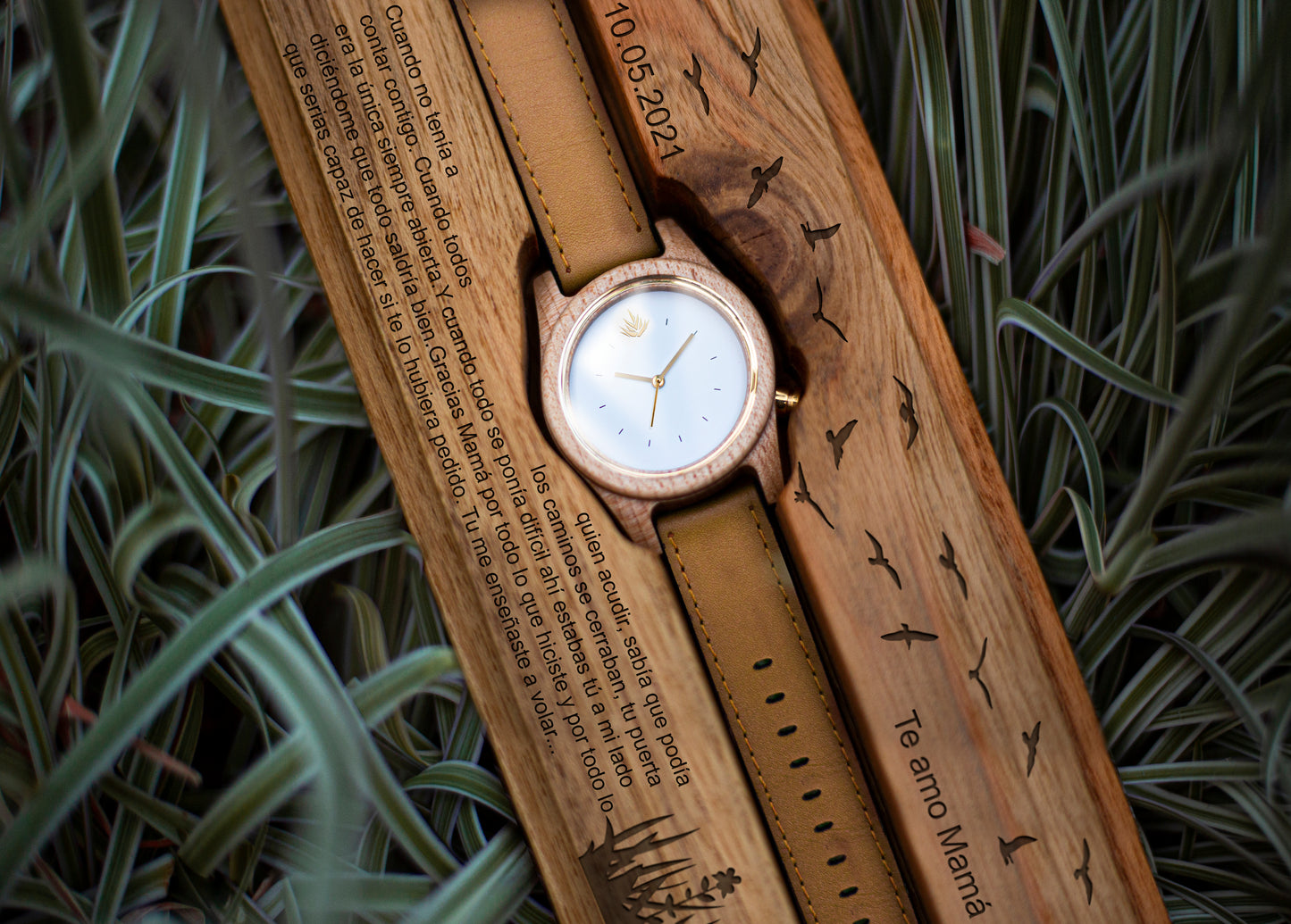 Pareja de Agavus | Línea Agavia | 37mm y 44mm | Maple
