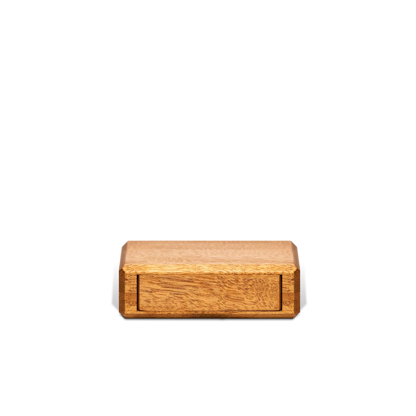 Estuche | Anillo de Compromiso | Caoba