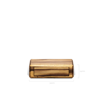 Estuche | Anillo de Compromiso | Teca