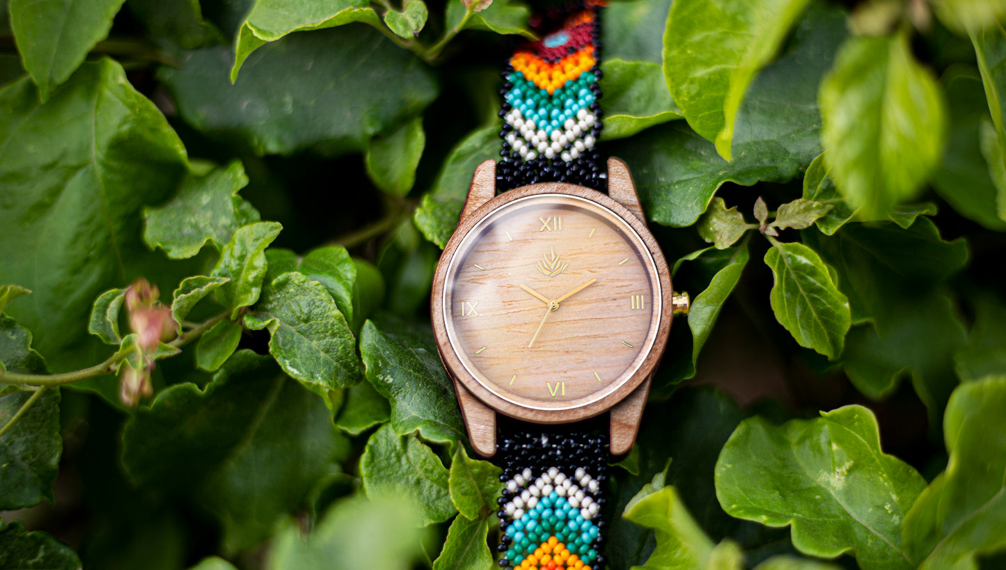 Línea Clásica | 44mm | Maple | Wixárika